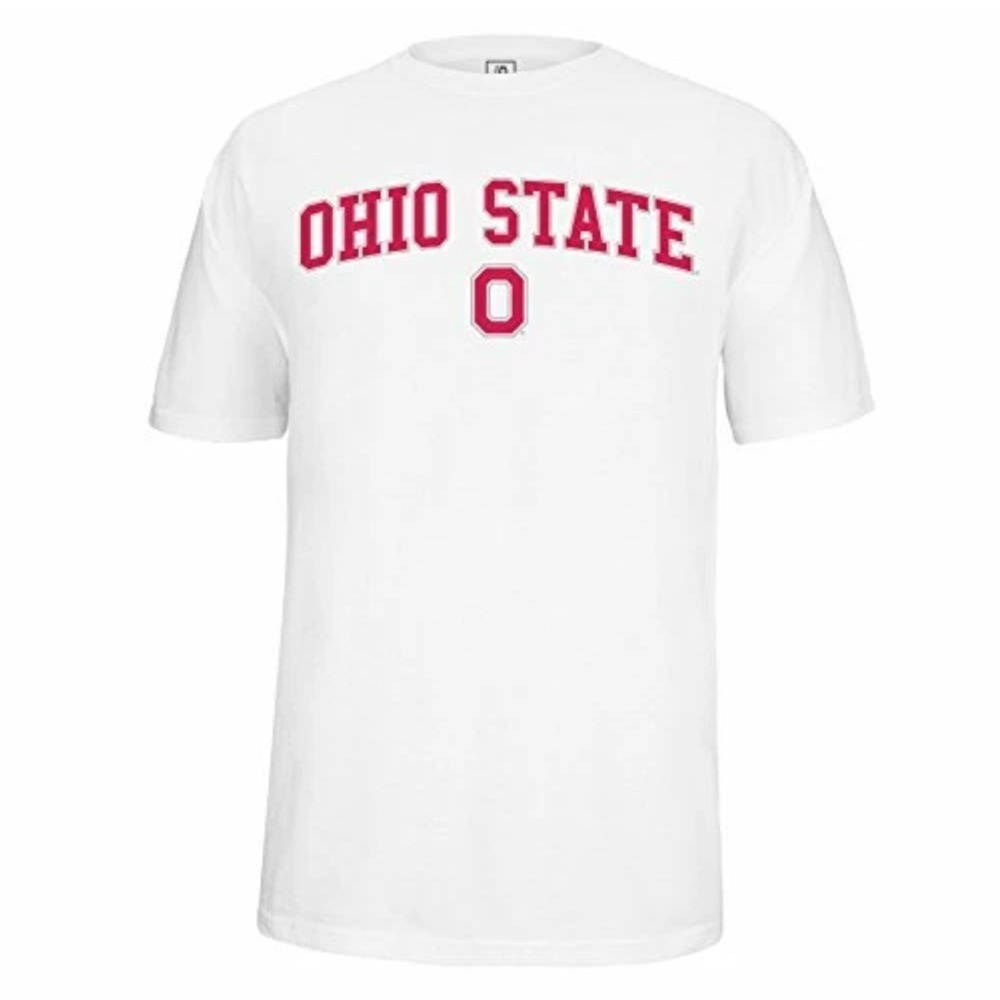 NWT [4th And 1] Ohio State Buckeyes NCAA Arched Block O Tee Adult/Men’s Small - Picture 2 of 10